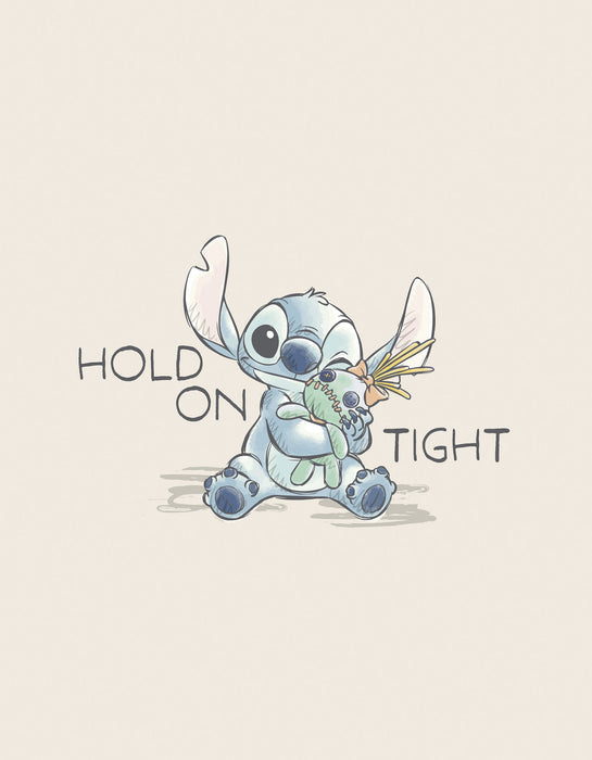 Keilrahmenbild | Disney Lilo and Stitch Hold On Tight | : 30 x 40 cm