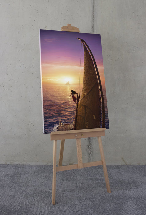 Komar NEU | Komar Keilrahmenbild - Disney Moana 2 To the Horizon - Größe: 60 x 90 cm