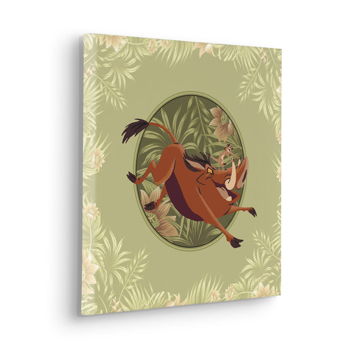 Keilrahmenbild | Disney The Lion King Wild and Free Since 1994 | : 40 x 40 cm