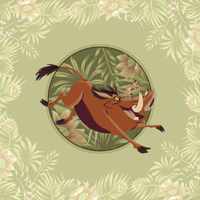 Komar NEU | Komar Keilrahmenbild - Disney The Lion King Wild and Free Since 1994 - Größe: 40 x 40 cm