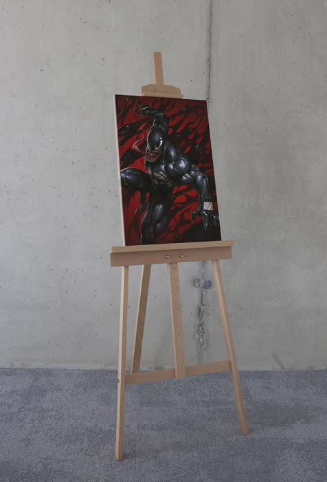 Komar NEU | Komar Keilrahmenbild - Marvel Venom Symbiont Red - Größe: 40 x 60 cm