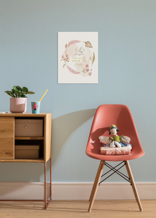 Keilrahmenbild | Disney Aristocats Do What Makes You Happy | : 30 x 40 cm