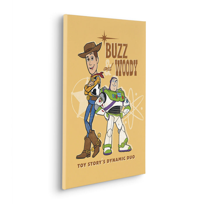 Keilrahmenbild | Disney / Pixar Disney and Pixar Toy Story Buzz and Woody | : 40 x 60 cm