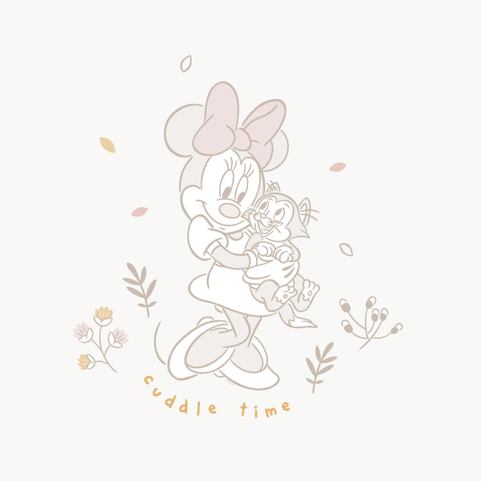 Komar NEU | Komar Keilrahmenbild - Disney Minnie Mouse Cuddle Time - Größe: 40 x 40 cm