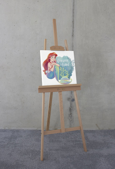 Keilrahmenbild | Disney Ariel Curious & Kind | : 40 x 40 cm
