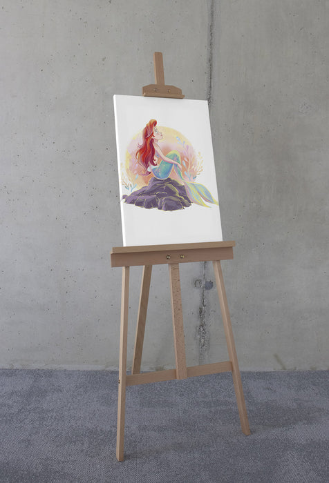 Komar NEU | Komar Keilrahmenbild - Disney Ariel Sunrise - Größe: 40 x 60 cm
