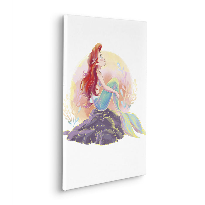 Komar NEU | Komar Keilrahmenbild - Disney Ariel Sunrise - Größe: 40 x 60 cm