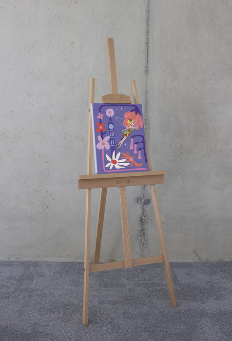 Komar NEU | Komar Keilrahmenbild - Disney Tinker Bell Flower City - Größe: 30 x 40 cm