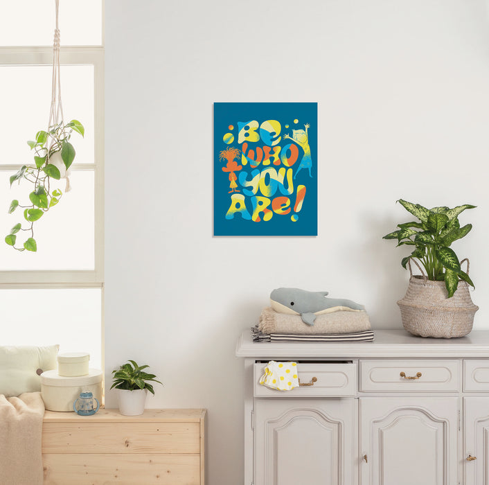 Keilrahmenbild | Disney / Pixar Disney and Pixar Inside Out Be Who You Are | : 30 x 40 cm