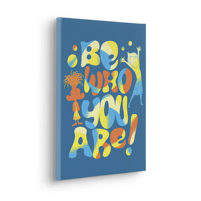 Keilrahmenbild | Disney / Pixar Disney and Pixar Inside Out Be Who You Are | : 30 x 40 cm