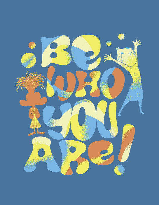 Keilrahmenbild | Disney / Pixar Disney and Pixar Inside Out Be Who You Are | : 30 x 40 cm