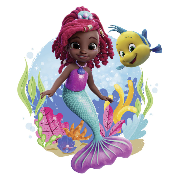 Komar NEU | Komar Keilrahmenbild - Disney Ariel Baby Mermaid - Größe: 40 x 40 cm
