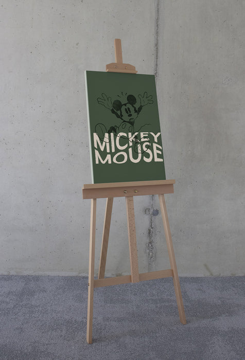 Komar NEU | Komar Keilrahmenbild - Disney Mickey Mouse Wavy - Größe: 40 x 60 cm