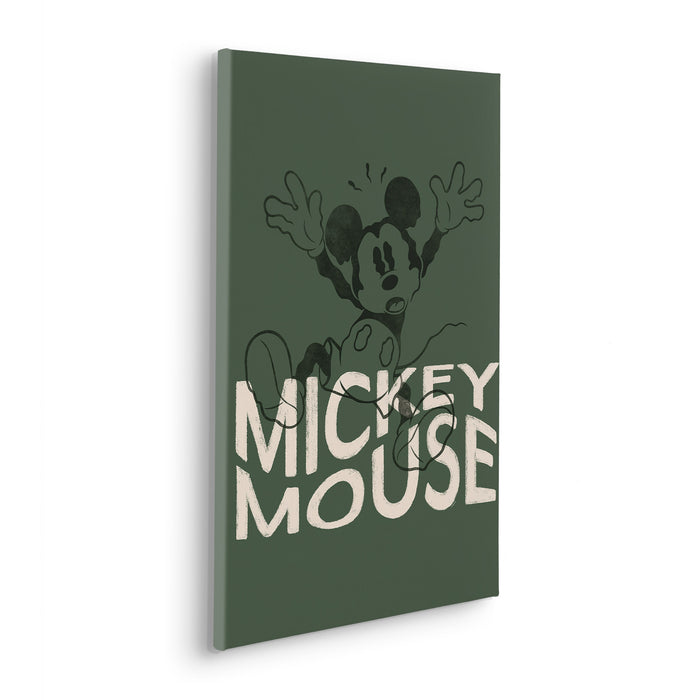 Keilrahmenbild | Disney Mickey Mouse Wavy | : 40 x 60 cm