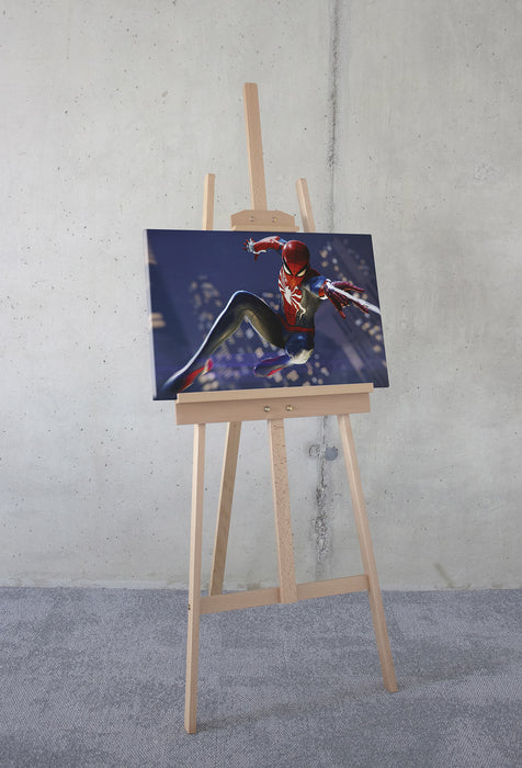Komar NEU | Komar Keilrahmenbild - Marvel Spider-Man Web Shoot - Größe: 60 x 40 cm