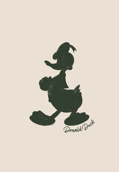 Komar NEU | Komar Keilrahmenbild - Disney Donald Duck Stamp - Größe: 40 x 60 cm