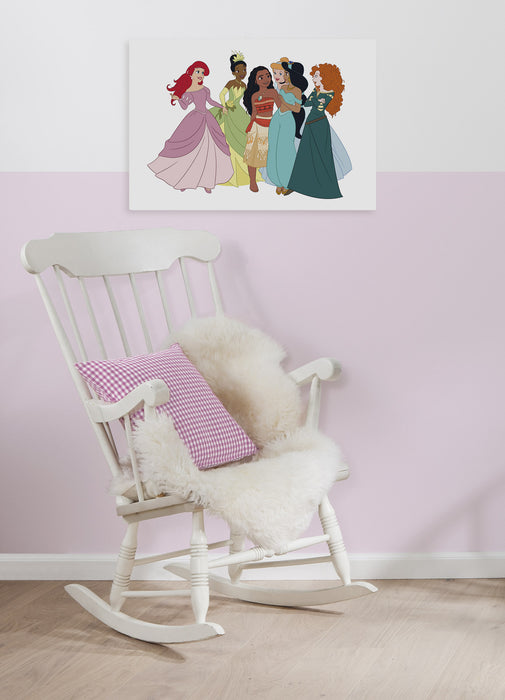 Komar NEU | Komar Keilrahmenbild - Disney Princesses Together - Größe: 60 x 40 cm