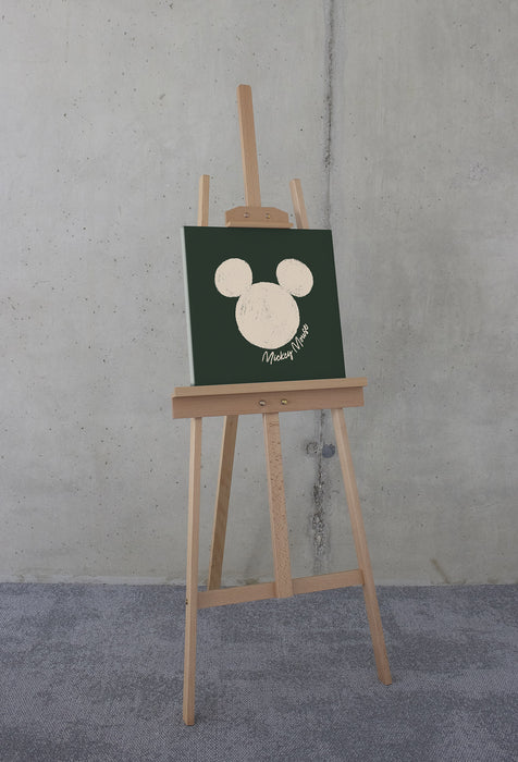 Komar NEU | Komar Keilrahmenbild - Disney Mickey Mouse Stamp - Größe: 40 x 40 cm
