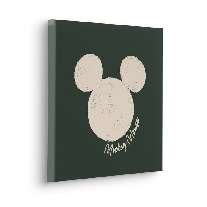 Keilrahmenbild | Disney Mickey Mouse Stamp | : 40 x 40 cm