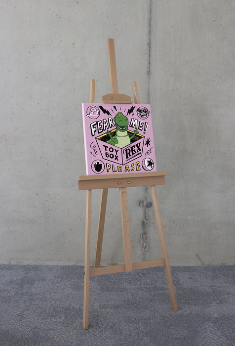 Komar NEU | Komar Keilrahmenbild - Disney / Pixar Disney and Pixar Toy Story Fear Me Please - Größe: 40 x 40 cm