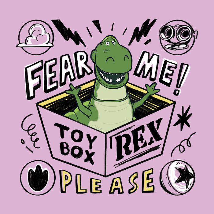 Komar NEU | Komar Keilrahmenbild - Disney / Pixar Disney and Pixar Toy Story Fear Me Please - Größe: 40 x 40 cm