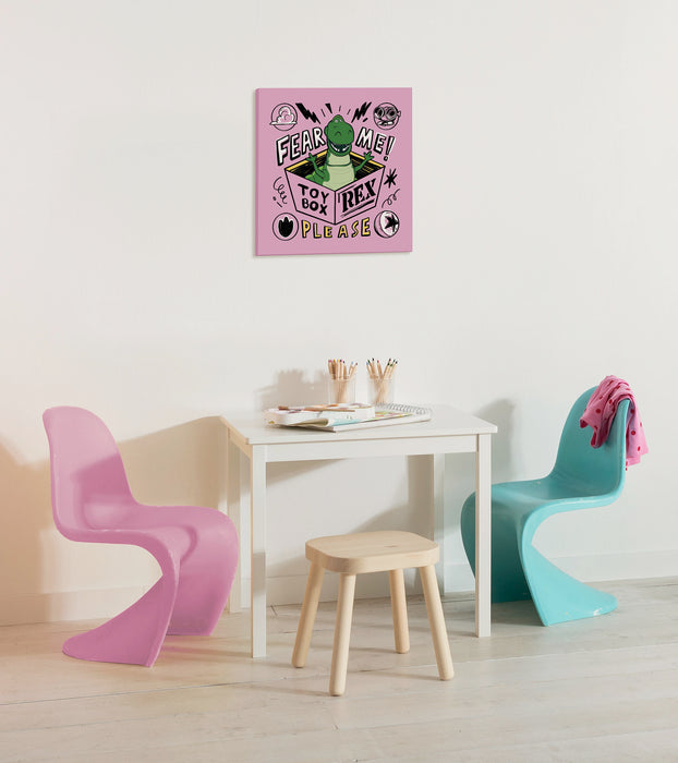 Komar NEU | Komar Keilrahmenbild - Disney / Pixar Disney and Pixar Toy Story Fear Me Please - Größe: 40 x 40 cm