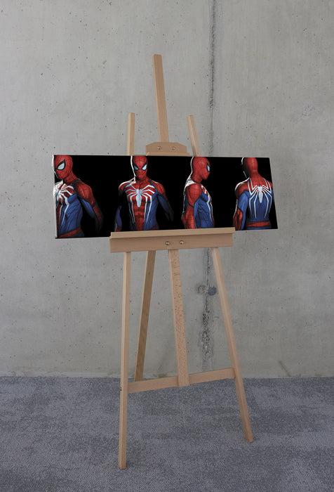 Komar NEU | Komar Keilrahmenbild - Marvel Spider-Man Portrait Photos - Größe: 90 x 30 cm