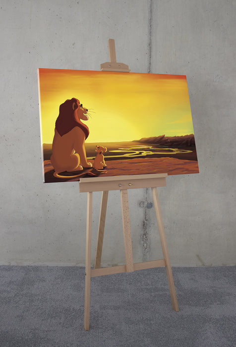Komar NEU | Komar Keilrahmenbild - Disney The Lion King Your Kingdom - Größe: 90 x 60 cm