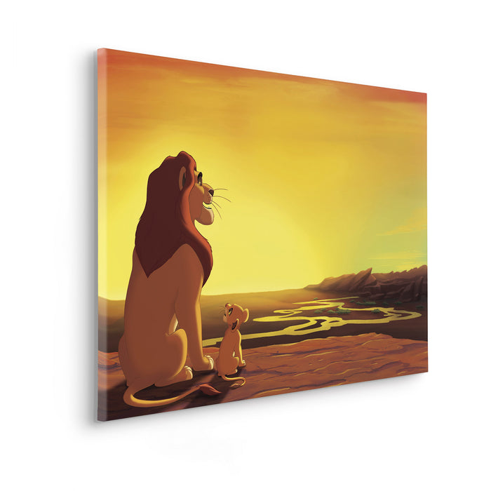 Komar NEU | Komar Keilrahmenbild - Disney The Lion King Your Kingdom - Größe: 90 x 60 cm