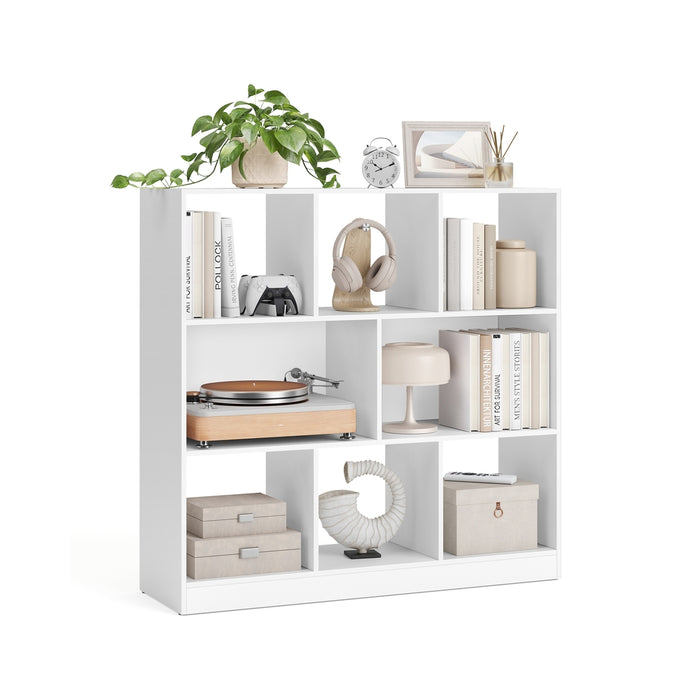 NEU | VASAGLE | Bücherregal 8 Fächer Weiß