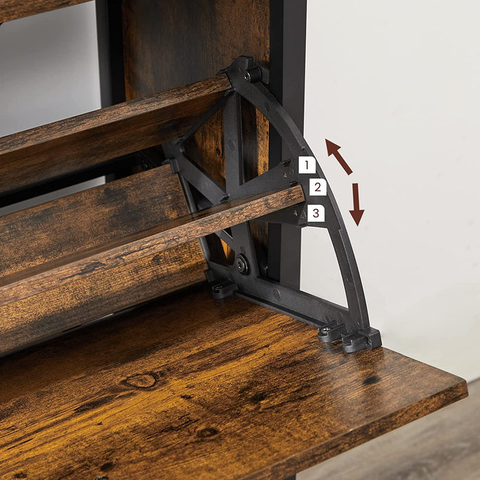 NEU | VASAGLE | Schuhschrank mit 4 Klappen