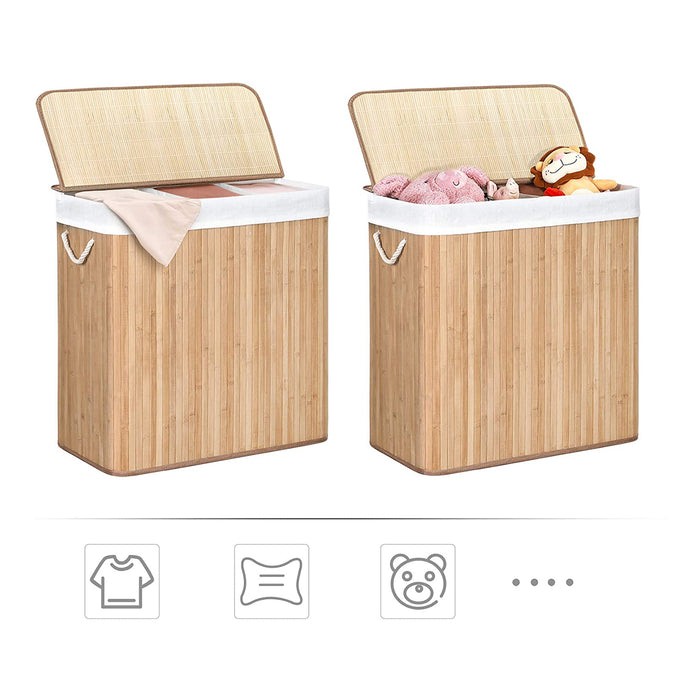 NEU | SONGMICS | Wäschekorb mit Deckel