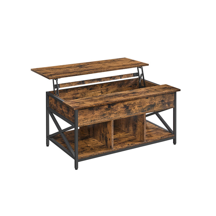 NEU | VASAGLE | Höhenverstellbarer Kaffeetisch 60 x 100 x (48-62) cm