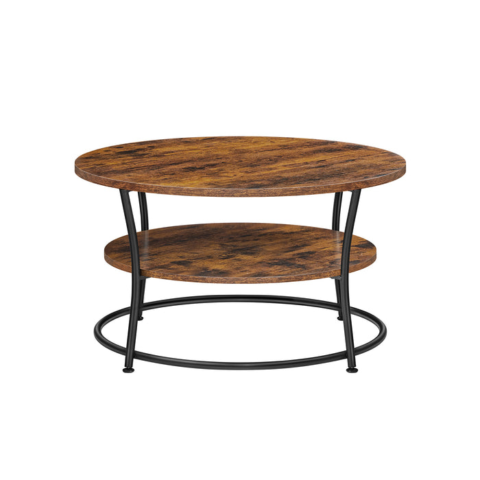 NEU | VASAGLE | Couchtisch mit 2 Ablagen