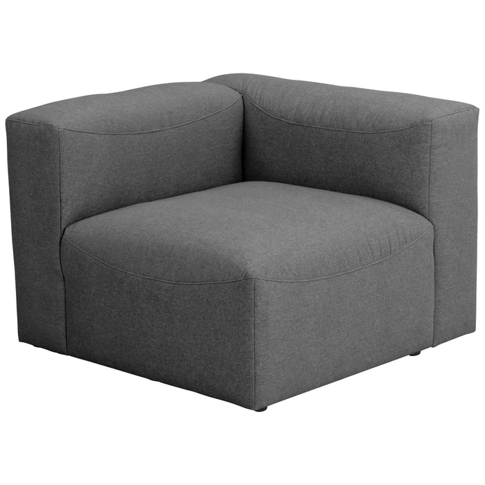 NEU Max Winzer | Lena | Artikel | Element Armlehne rechts | Flachgewebe | Füße Kunststoff Schwarz (Gleiter)