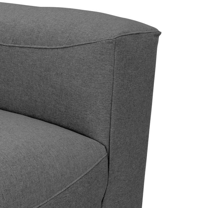 NEU Max Winzer | Lena | Artikel | Element Armlehne rechts | Flachgewebe | Füße Kunststoff Schwarz (Gleiter)