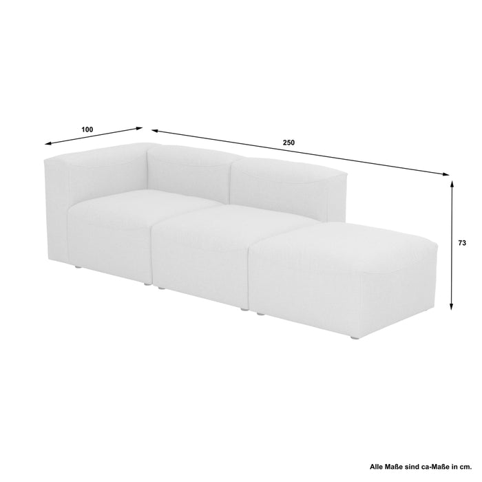 NEU Max Winzer | Lena | Artikel | Set 12 | Flachgewebe | Füße Kunststoff Schwarz (Gleiter)