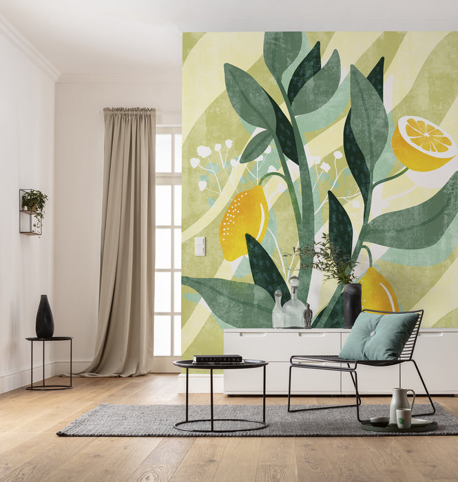 Digitaldruck Vlies Fototapete | Lemon Fresh | 200 x 250 cm