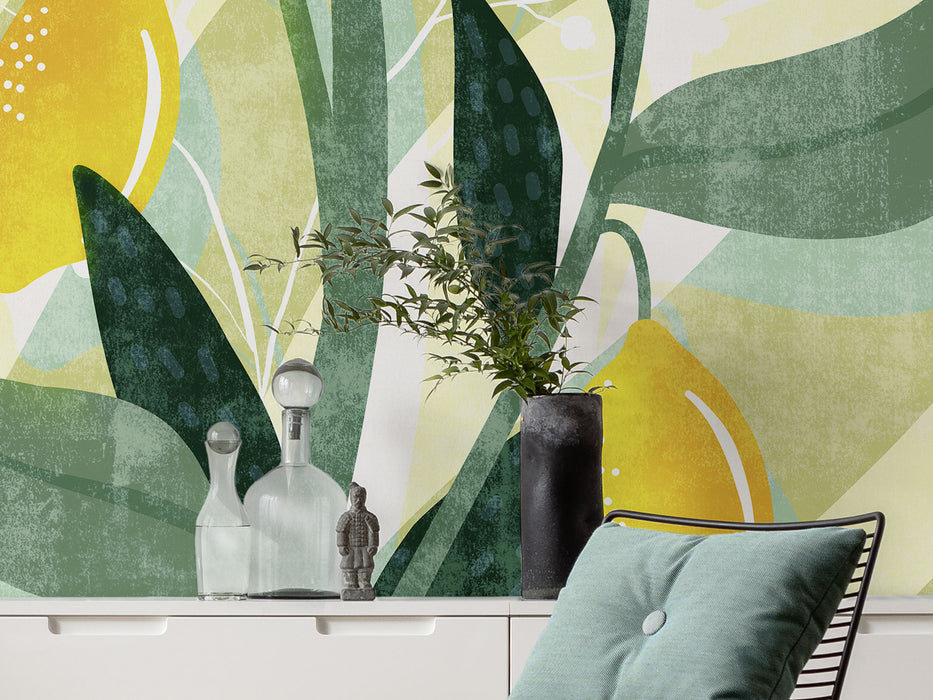 Digitaldruck Vlies Fototapete | Lemon Fresh | 200 x 250 cm