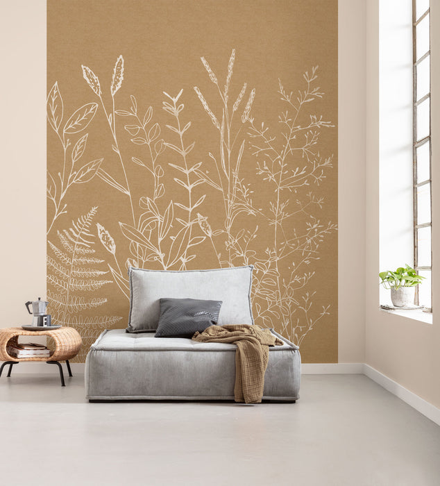 Digitaldruck Vlies Fototapete | Herbs Garden | 200 x 250 cm
