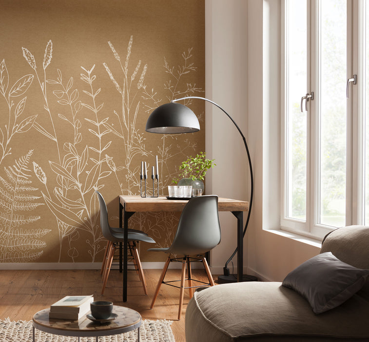 Digitaldruck Vlies Fototapete | Herbs Garden | 200 x 250 cm