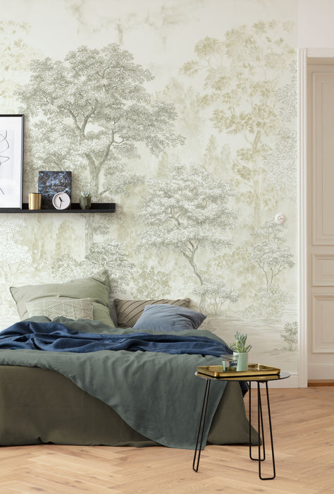 Digitaldruck Vlies Fototapete | Noble Trees | 200 x 250 cm