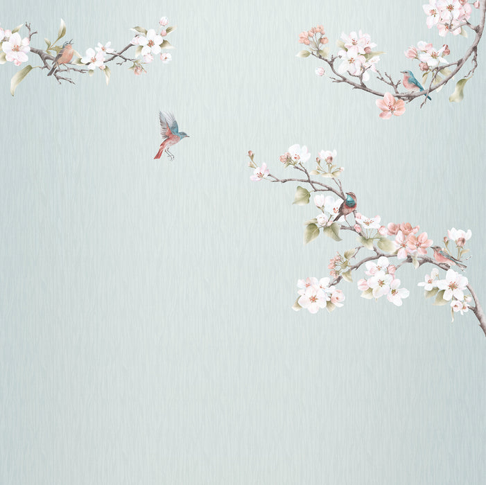 Digitaldruck Vlies Fototapete | Apple Bloom | 250 x 250 cm