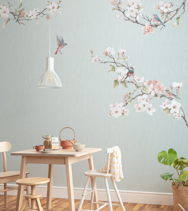 Digitaldruck Vlies Fototapete | Apple Bloom | 250 x 250 cm