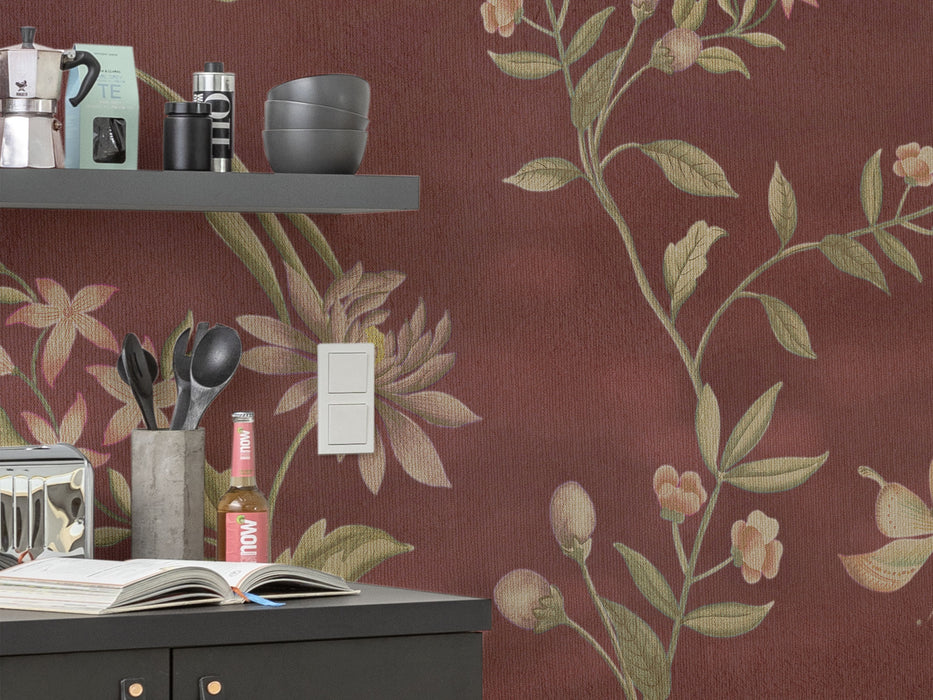 Digitaldruck Vlies Fototapete | Chinoiserie | 250 x 250 cm