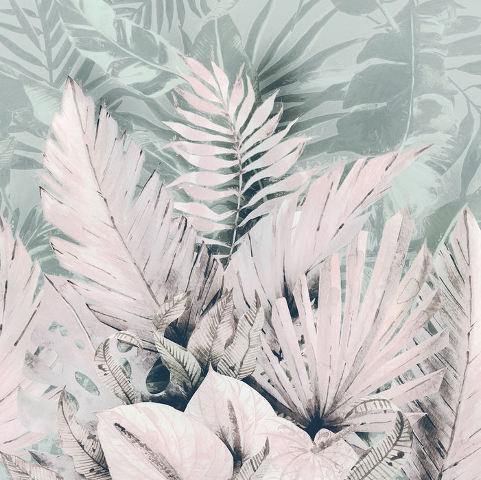 Digitaldruck Vlies Fototapete | Palmiers Tropicaux | 250 x 250 cm