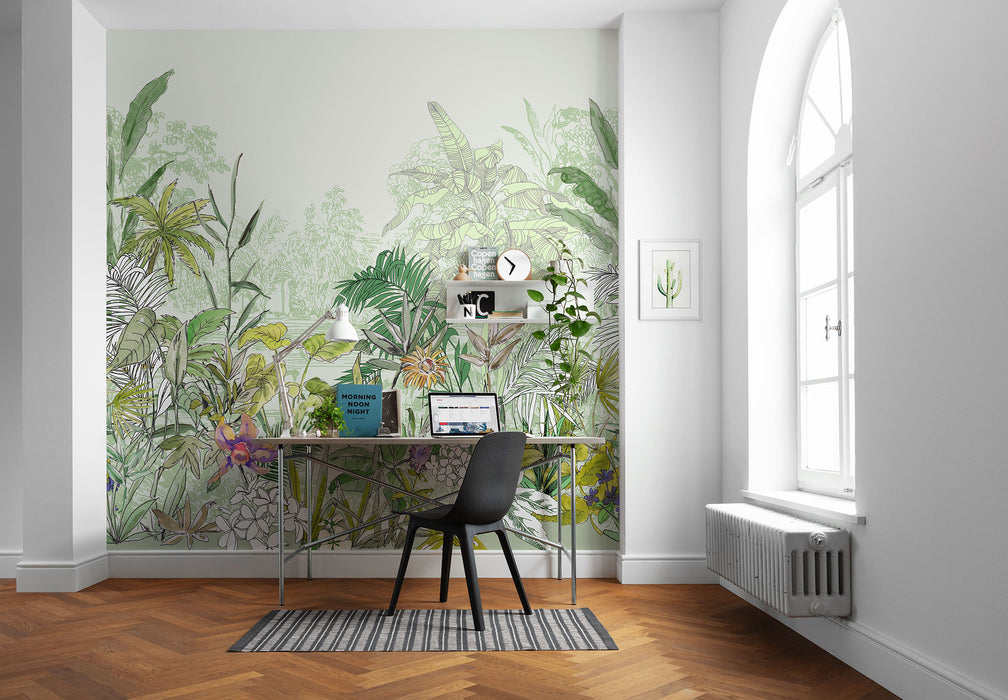 Digitaldruck Vlies Fototapete | Hortus | 250 x 250 cm