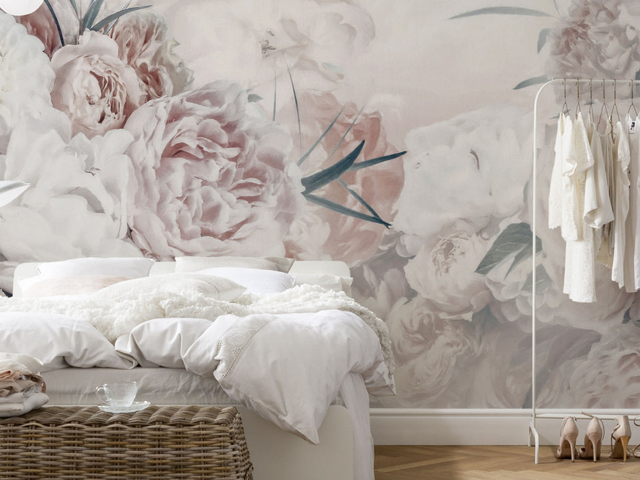 Digitaldruck Vlies Fototapete | Blossom Clouds | 250 x 250 cm