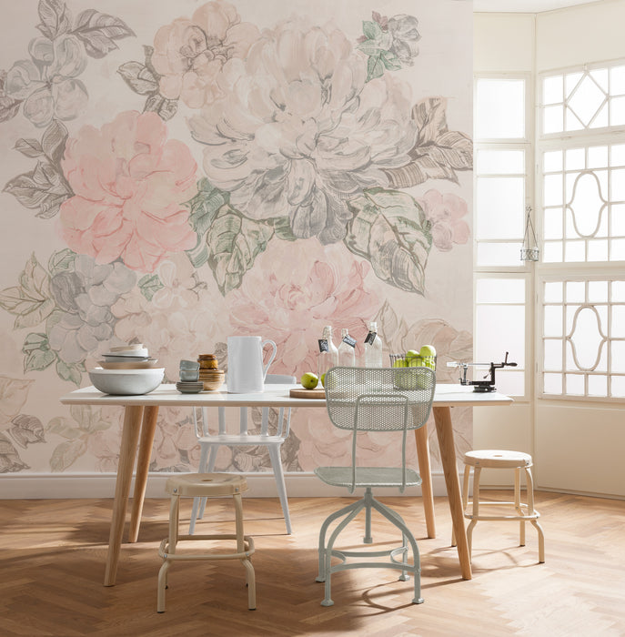 Digitaldruck Vlies Fototapete | Gardenia | 250 x 250 cm