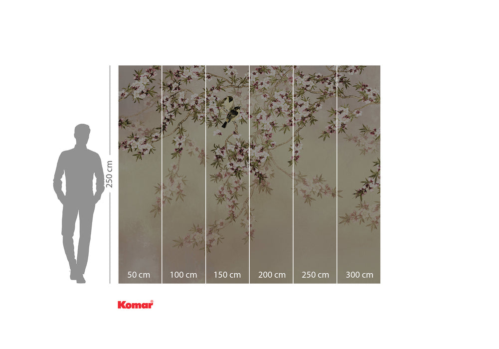 Digitaldruck Vlies Fototapete | Love Birds | 300 x 250 cm